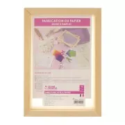 Molde doble marco para hacer el papel artesanal 24x16 cm x1