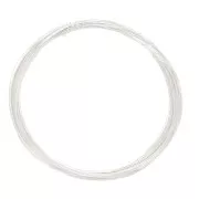 Hilo flexible 0.4 mm Silver filled 999 x10m