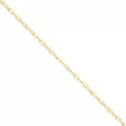 Cadena eslabón Cuerda 1.8 mm de Gold filled x50cm