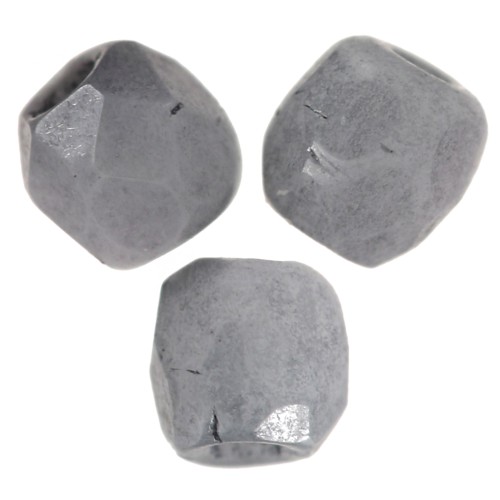 Verdaderas chapas de 2 mm - Chalk White Grey Luster x50