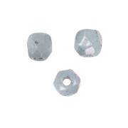 Chapas de madera auténtica de 2 mm (True 2) - Chalk White Baby Blue Luster x50