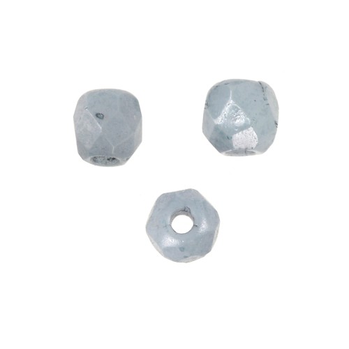 Carillas de 2 mm - Chalk White Baby Blue Luster x50