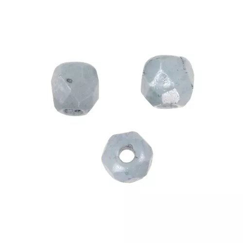 Carillas de 2 mm - Chalk White Baby Blue Luster x50