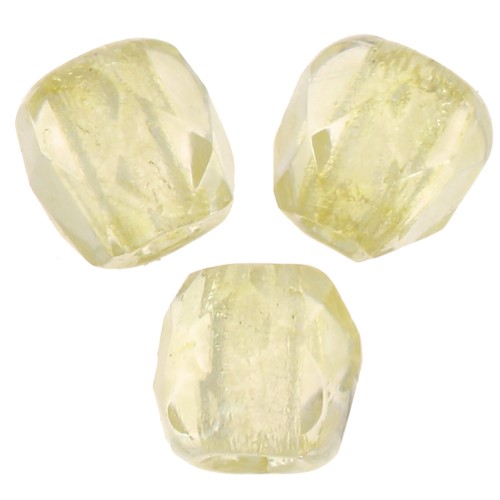 Verdaderas carillas de 2 mm Crystal Yellow Luster x50