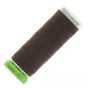 Hilo para coser poliéster reciclado Gütermann - Marron foncé (n°696) x100m