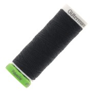 Hilo para coser poliéster reciclado Gütermann - Negro (n°000) x100m|raw }}