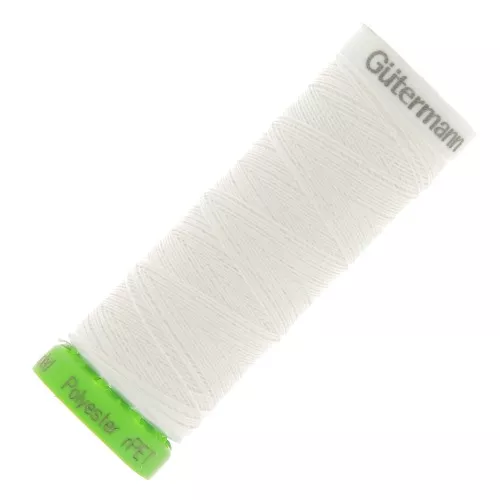 Hilo para coser de poliéster reciclado Gütermann - Marfil (n°111) x100m
