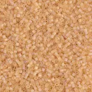 Miyuki Delica 15/0 DBS0852 - Mat Transparent Light Topaz AB x5g