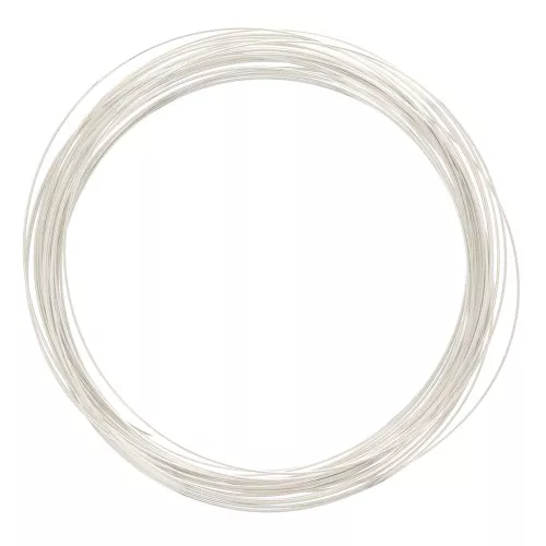Hilo duro - batido en frío - de Plata 925 redondo 0.8 mm x10m