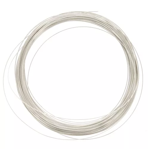 Hilo duro - batido en frío - de Plata 925 redondo 0.4 mm x20m