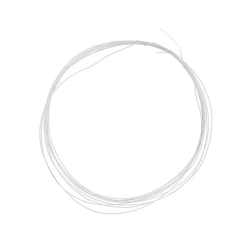 Hilo semi duro de Plata 925 redondo 0.2 mm x20m