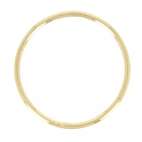 Anillo jonc liso Talla 46 - Gold filled x1