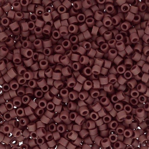 Miyuki Delica 11/0 DB1584 - Opaco mate color grosella x 100 g