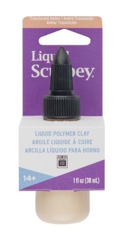 Pasta líquida Sculpey - Arcilla líquida para coser - Ambre translúcido x30ml