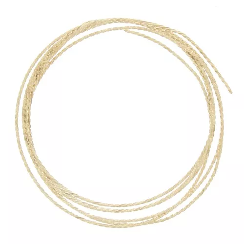 Fil semi-dur carré retorcido 1.02 mm en Gold filled x1.5m