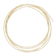 Hilo duro cuadrado retorcido 1.02 mm en Gold filled x1.5m|raw }}