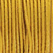 Hilo elástico encerado 1 mm Dorado x9.2m