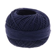 Hilo de algodón Lizbeth talla 80 Navy blue n°654 x168m