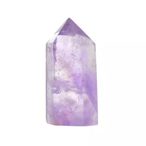 Punta Amethyste facetado - piedra gema - talla aleatoriox1