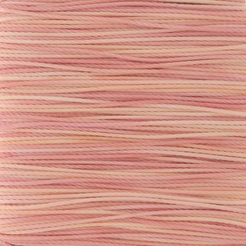 Hilo Toho Amiet 0.5 mm - Fine Peach variegated x20m