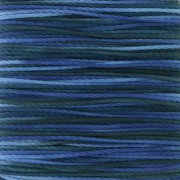 Hilo Toho Amiet 0.7 mm - Blue variegated x20m|raw }}