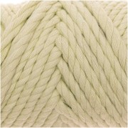 Bobina cuerda algodón para macramé 6mm - Creative Cotton Cord Vert Pastel x 25m
