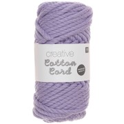 Bobina cuerda algodón para macramé 6mm - Creative Cotton Cord Lilas x 25m|raw }}