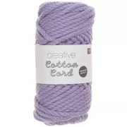 Bobina cuerda algodón para macramé 6mm - Creative Cotton Cord Lilas x 25m