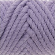 Bobina cuerda algodón para macramé 6mm - Creative Cotton Cord Lilas x 25m