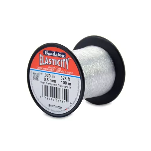Elasticidad 0,5 mm - Transparente x100m