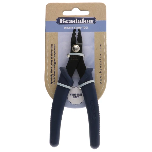 Mighty Beadalon pinza para abalorios triturables - Azul x1