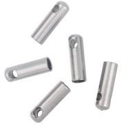 Extremos para cordón de 1,5 mm - Acero inoxidable 304L x10