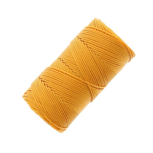Hilo C-LON Fine Weight Bead Cord 0.4 mm - Marigold x45m