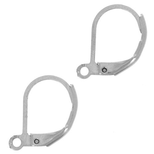 Ganchos cerrados 16 mm Acero inox x2