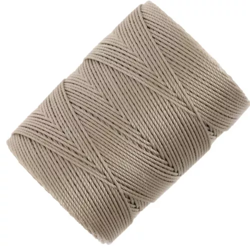 Hilo C-LON Fine Weight Bead Cord 0.4 mm - Antique brown x124m
