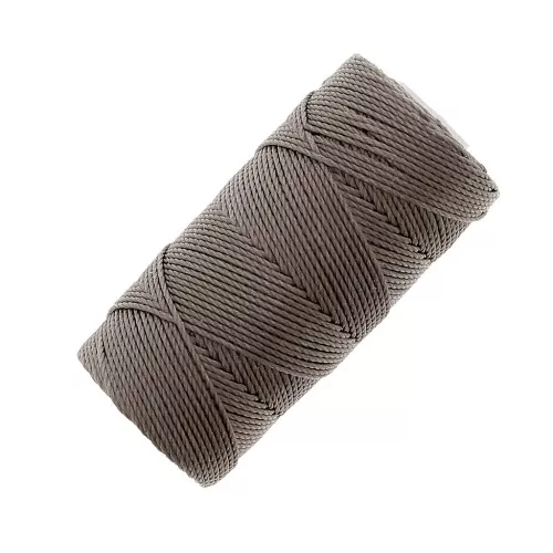 Hilo C-LON Fine Weight Bead Cord 0.4 mm - Cocoa x45m