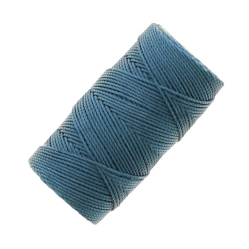 Hilo C-LON Fine Weight Bead Cord 0.4 mm - Peacock x45m