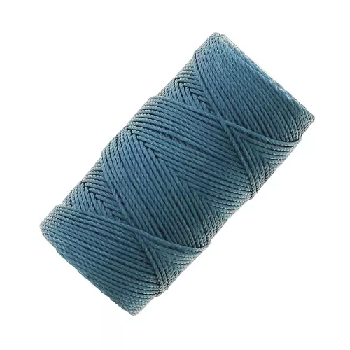 Hilo C-LON Fine Weight Bead Cord 0.4 mm - Peacock x45m