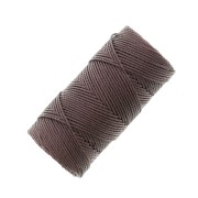 Hilo C-LON Fine Weight Bead Cord 0.4 mm - Chocolate x45m|raw }}