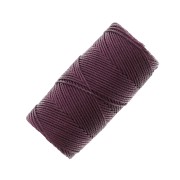 Hilo C-LON Fine Weight Bead Cord 0.4 mm - Eggplant x45m