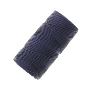 Hilo C-LON Fine Weight Bead Cord 0.4 mm - Navy x45m|raw }}