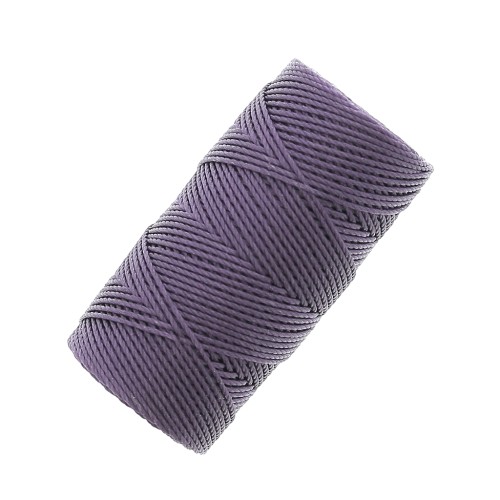 Hilo C-LON Fine Weight Bead Cord 0.4 mm - French lilac x45m