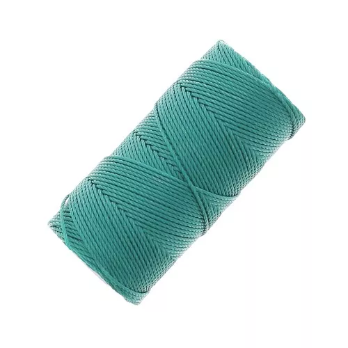 Hilo C-LON Fine Weight Bead Cord 0.4 mm - Teal x124m