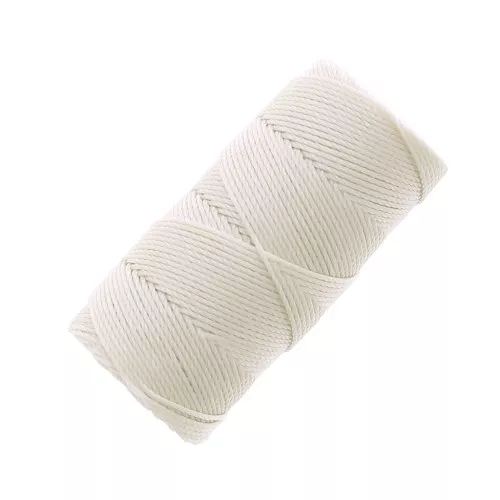 C-LON Cordón de cuentas de peso fino 0,4 mm - Ostra x124m
