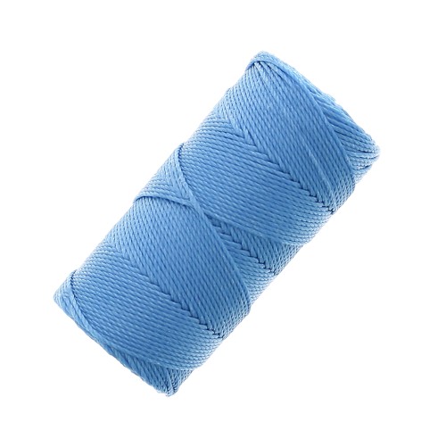 Fil C-LON Fine Weight Bead Cord 0.4 mm - Caribbean blue x45m