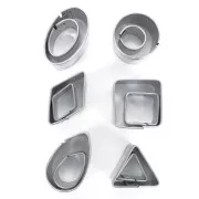 Set de sacabocados geométricos x12