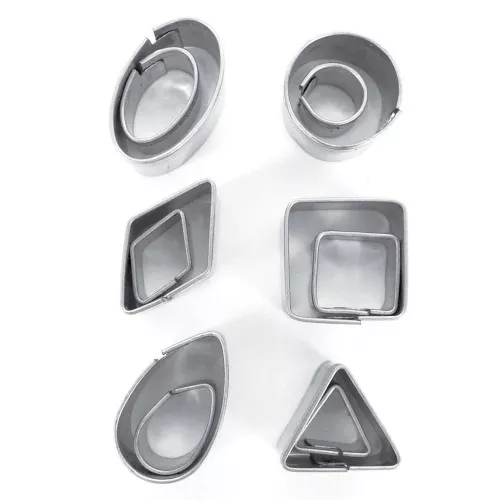 Set de sacabocados geométricos x12