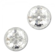 Bola filigrana círculos 14 mm plateado x1|raw }}