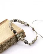 Bobina de hilo encerado Linhasita para micro macramé 1,2 mm Plateado (Ouro-Prata)