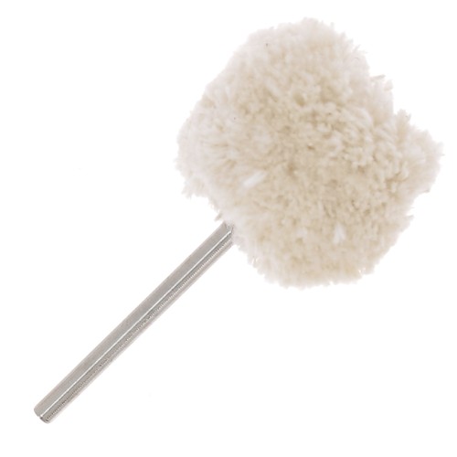 Cepillo pulidor circular de gamuza de fil de coton 24 mm x1